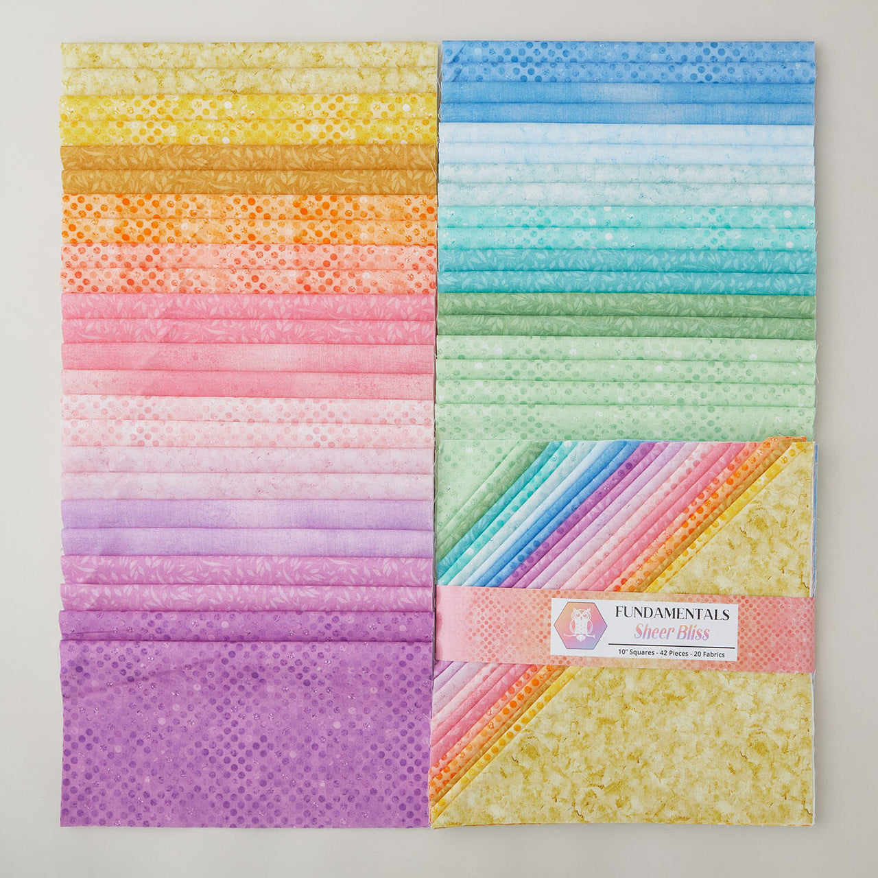 Fundamentals Sheer Bliss 10" Squares