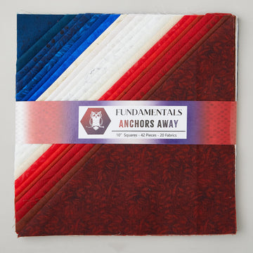 Fundamentals Anchors Away 10" Squares