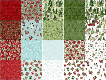 Snowy Greetings 10" Squares
