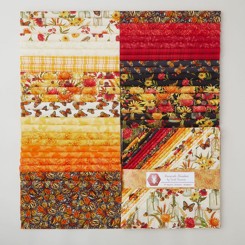 Monarch Meadow 10" Squares