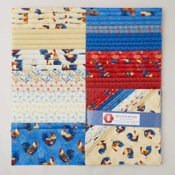Rooster Reverie 10" Squares