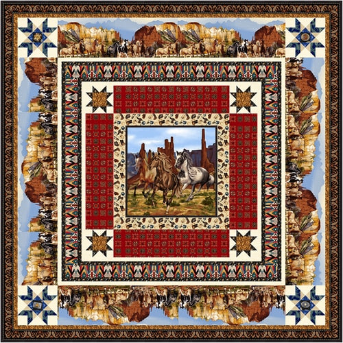 Wild Wild West Quilt #1