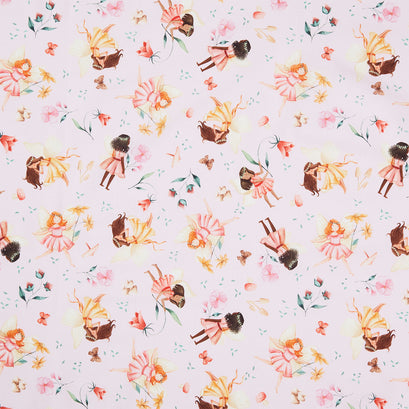 Petal Pixies - Fairyland Pale Pink Yardage