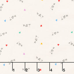 Miniatures - I Heart You First Crush Yardage