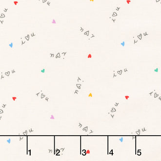 Miniatures - I Heart You First Crush Yardage