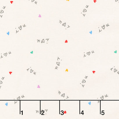 Miniatures - I Heart You First Crush Yardage