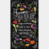 Farmstand - Farmer's Market Sign Blackboard Panel