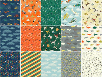 Up Up and Awoof Fat Quarter Bundle