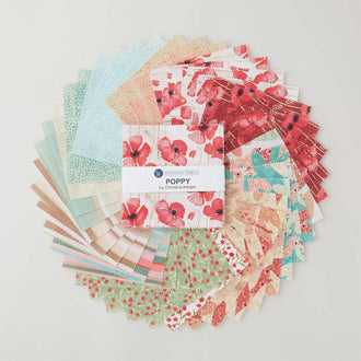 Poppy Favorites 5" Squares