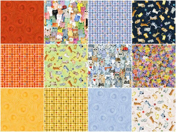 Cats Around Town Charm Pack