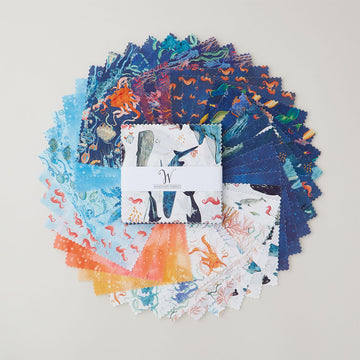 Deep Blue Charm Pack