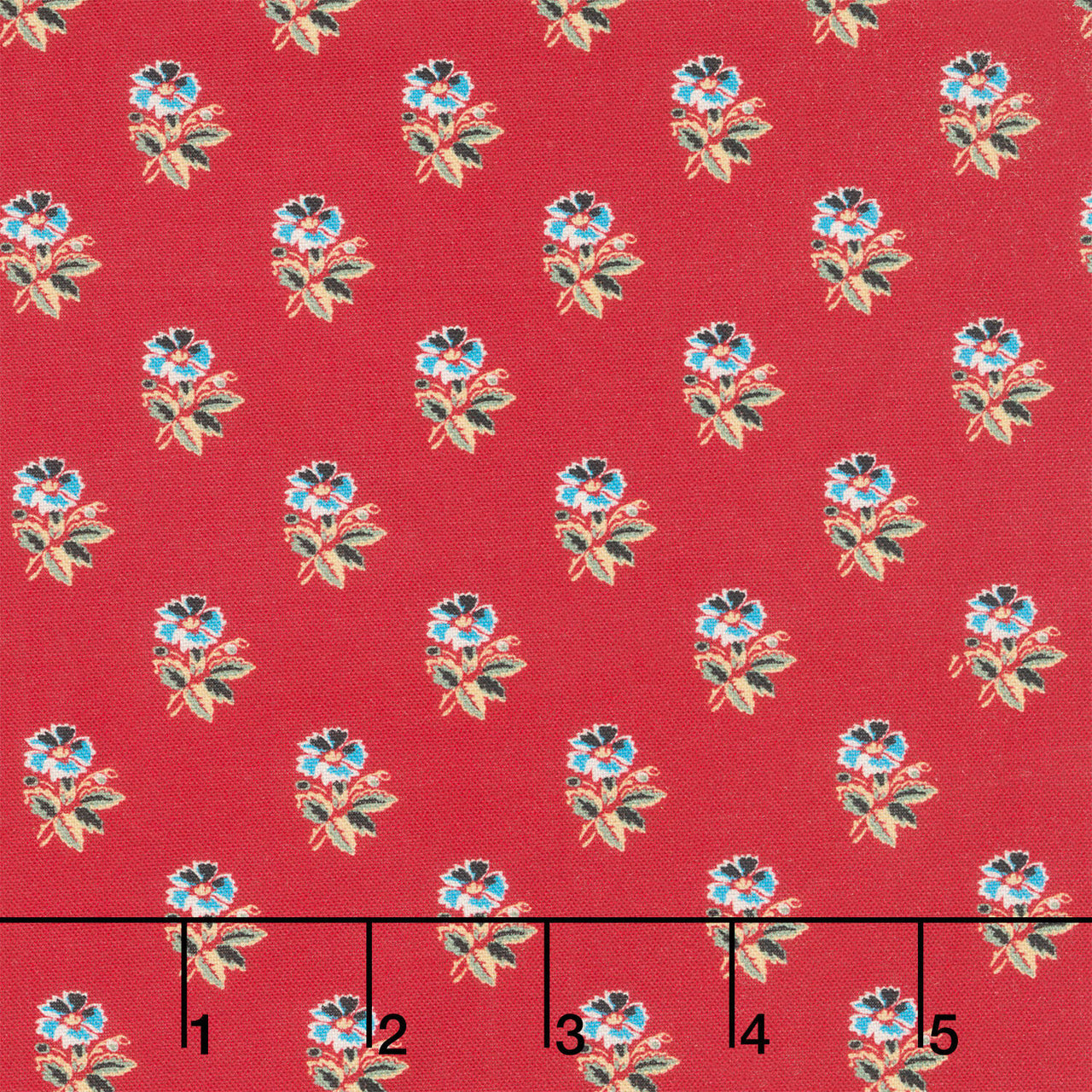 Circa - Turkey Red Corsage Turkey Red Yardage