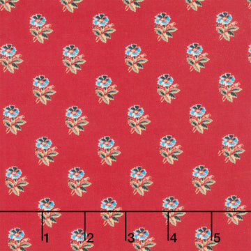 Circa - Turkey Red Corsage Turkey Red Yardage