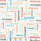 Missouri Shop Hop 2025 - Missouri, Our Home White Yardage