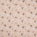 Petal and Purr - Feline Friends Taupe Yardage