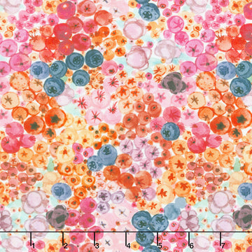 Forest Fruits - Ripe Berries Pink Yardage