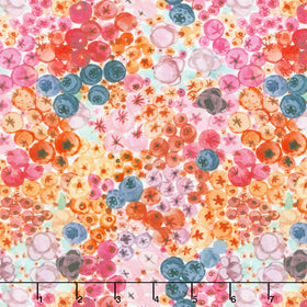 Forest Fruits - Ripe Berries Pink Yardage