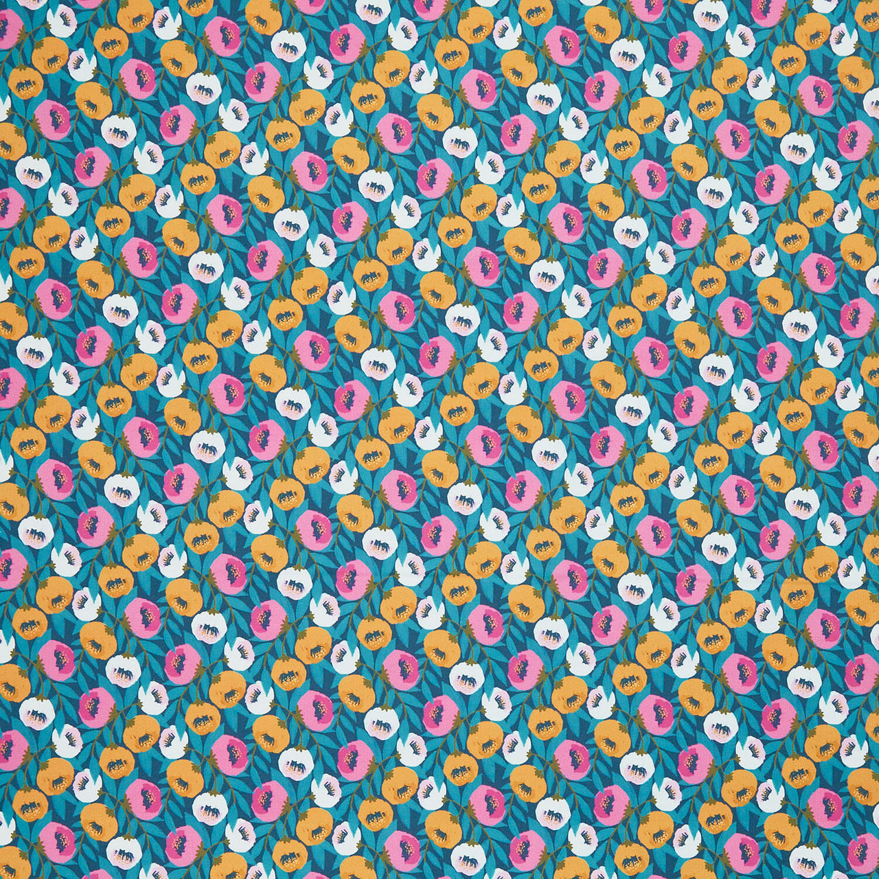 Dayspring - Garland Teal Yardage