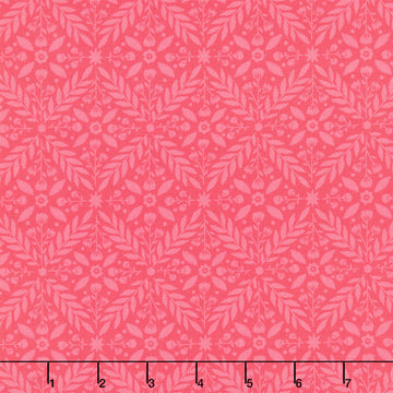 Dayspring - Lattice Coral Yardage