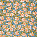 Lush Life - Wild Peonies Soft Teal Yardage