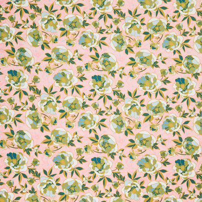 Lush Life - Wild Peonies Pink Yardage