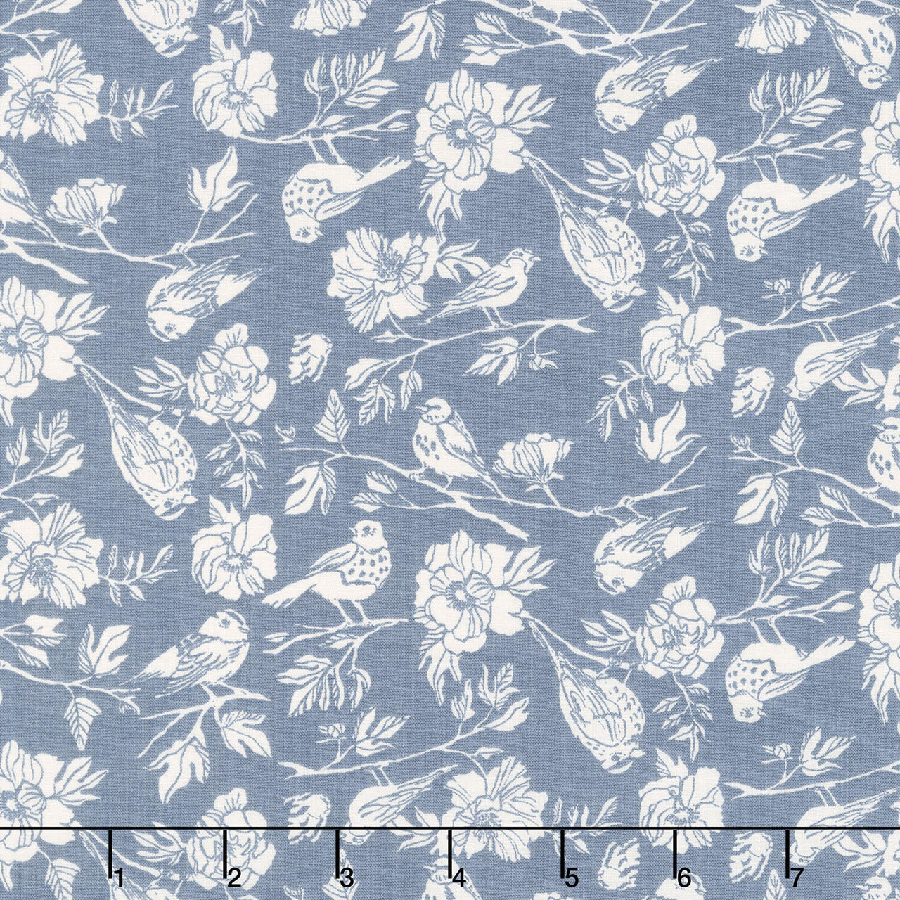 Lush Life - Birdsong Periwinkle Yardage