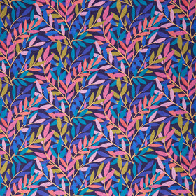 108" Quilt Back - Dayspring Twilight Tendrils Midnight 108" Wide Backing