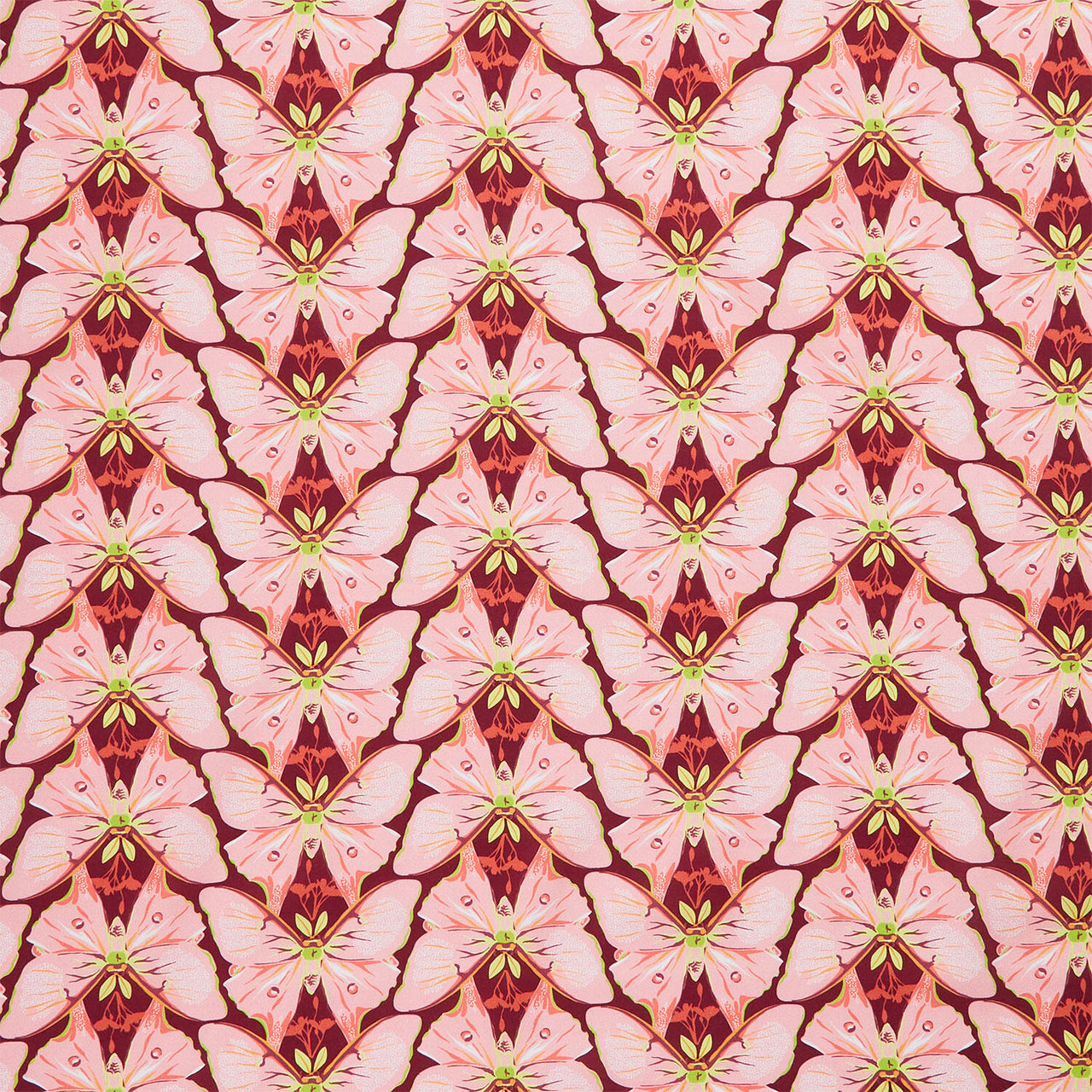 Insectarium - Luna Pink Yardage