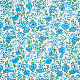 Merry Go Round - Blooming Meadow Blue Yardage