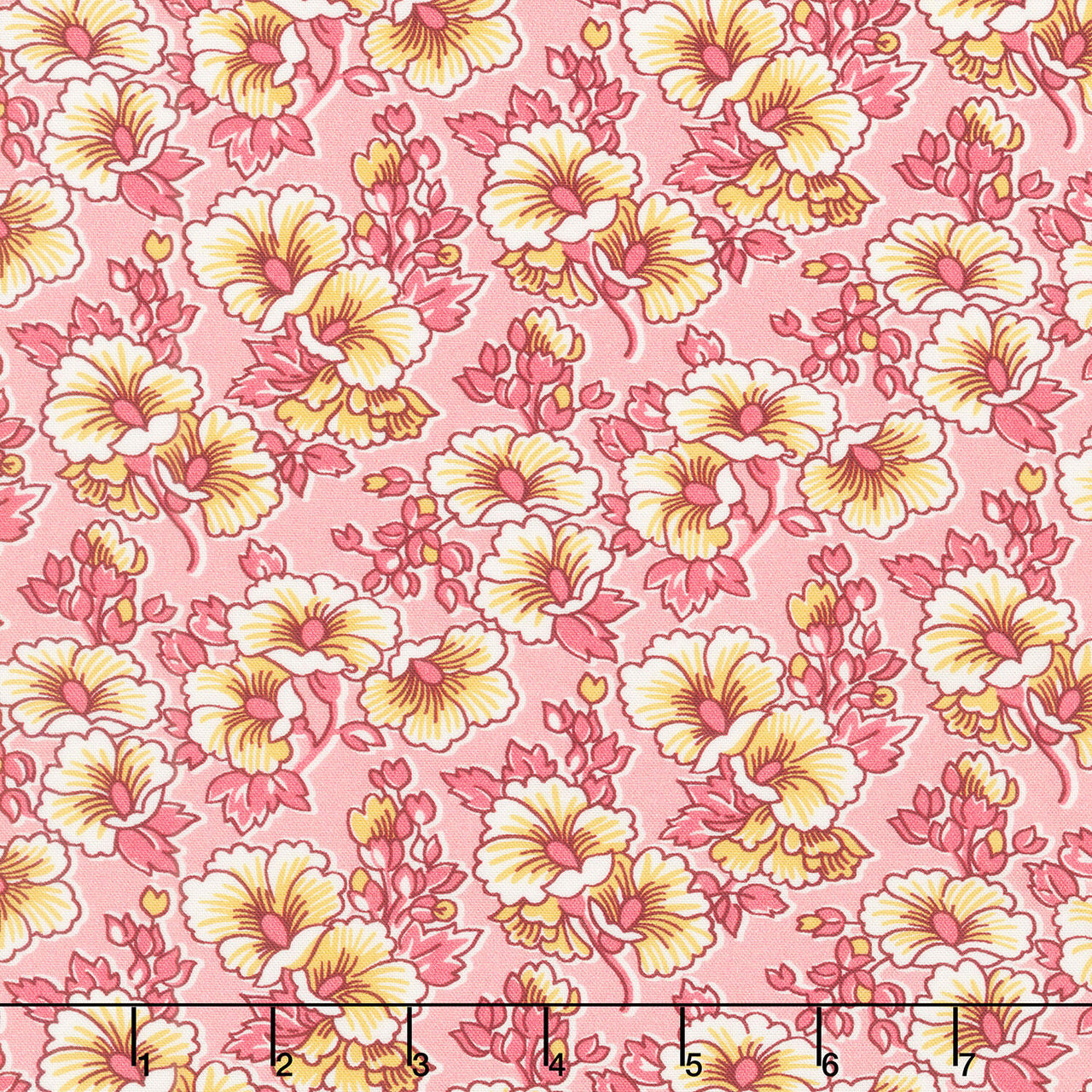 Merry Go Round - Buttercup Pink Yardage