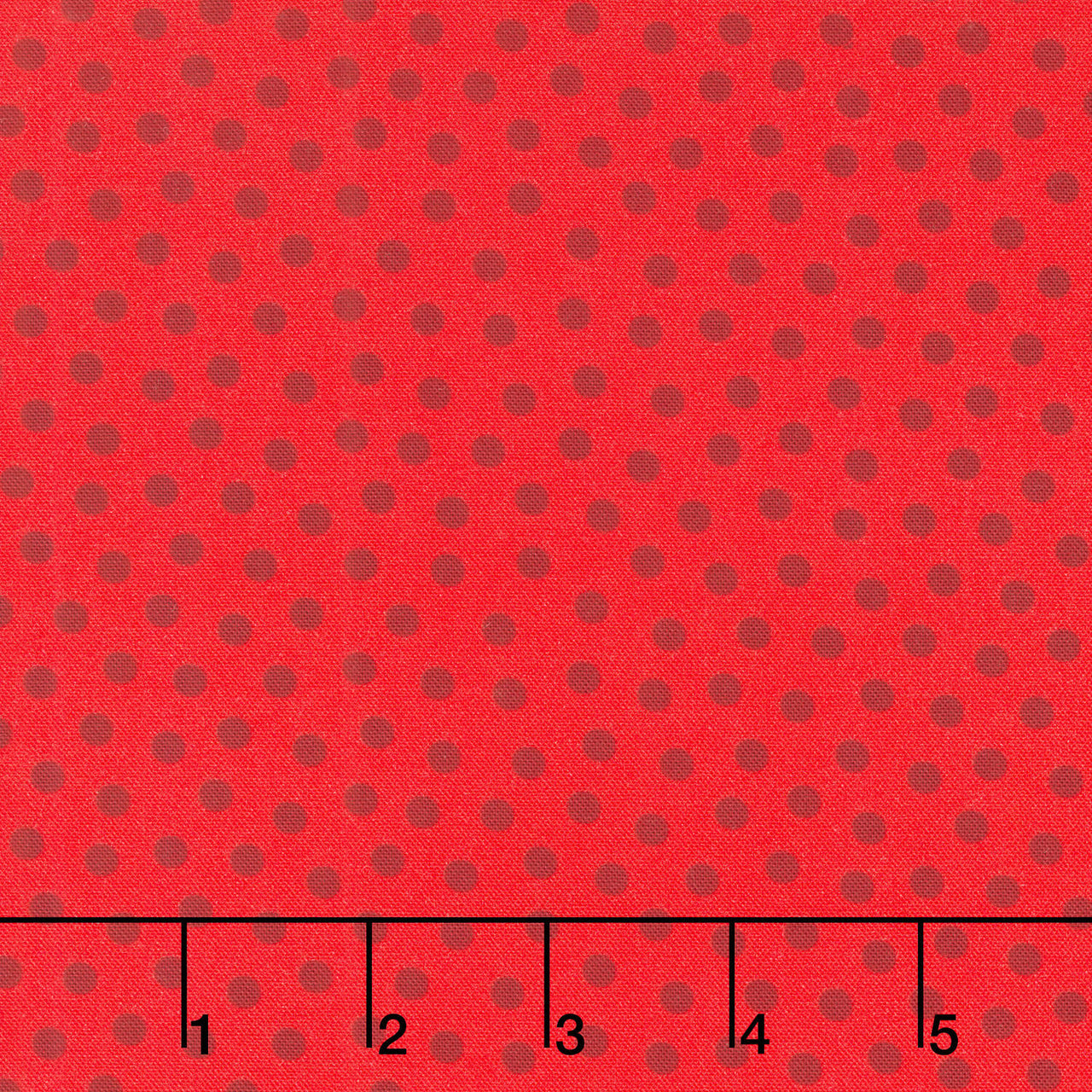 Merry Go Round - Polka Dot Red Yardage