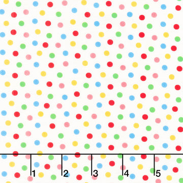 Merry Go Round - Polka Dot Multi Yardage
