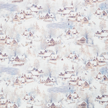Winter Whisper - Into the Village Snow Yardage