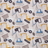 Diggers and Dozers - Construction Site Cement Yardage