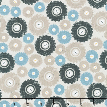 Diggers and Dozers - Wheels Keep Turning Cement Yardage