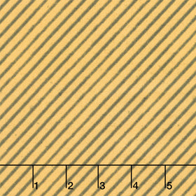 Diggers and Dozers - Building Beams Stripe Yellow Yardage