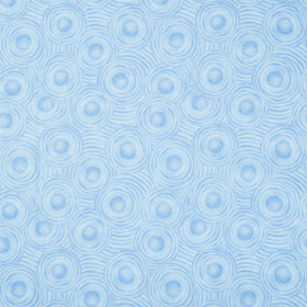 Cats Around Town - Zoomies Dusty Blue Yardage