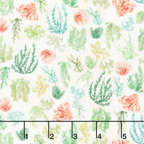 Ocean Life - Reef Ivory Yardage