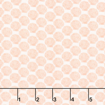Ocean Life - Shell Coral Yardage