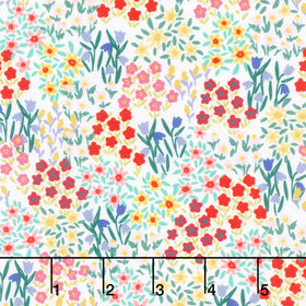 Rainbow Vale - Garden Patch Cloud Yardage