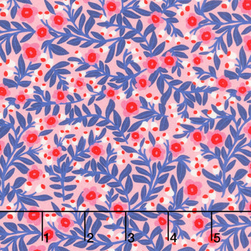 Rainbow Vale - Blooming Vines Petal Yardage