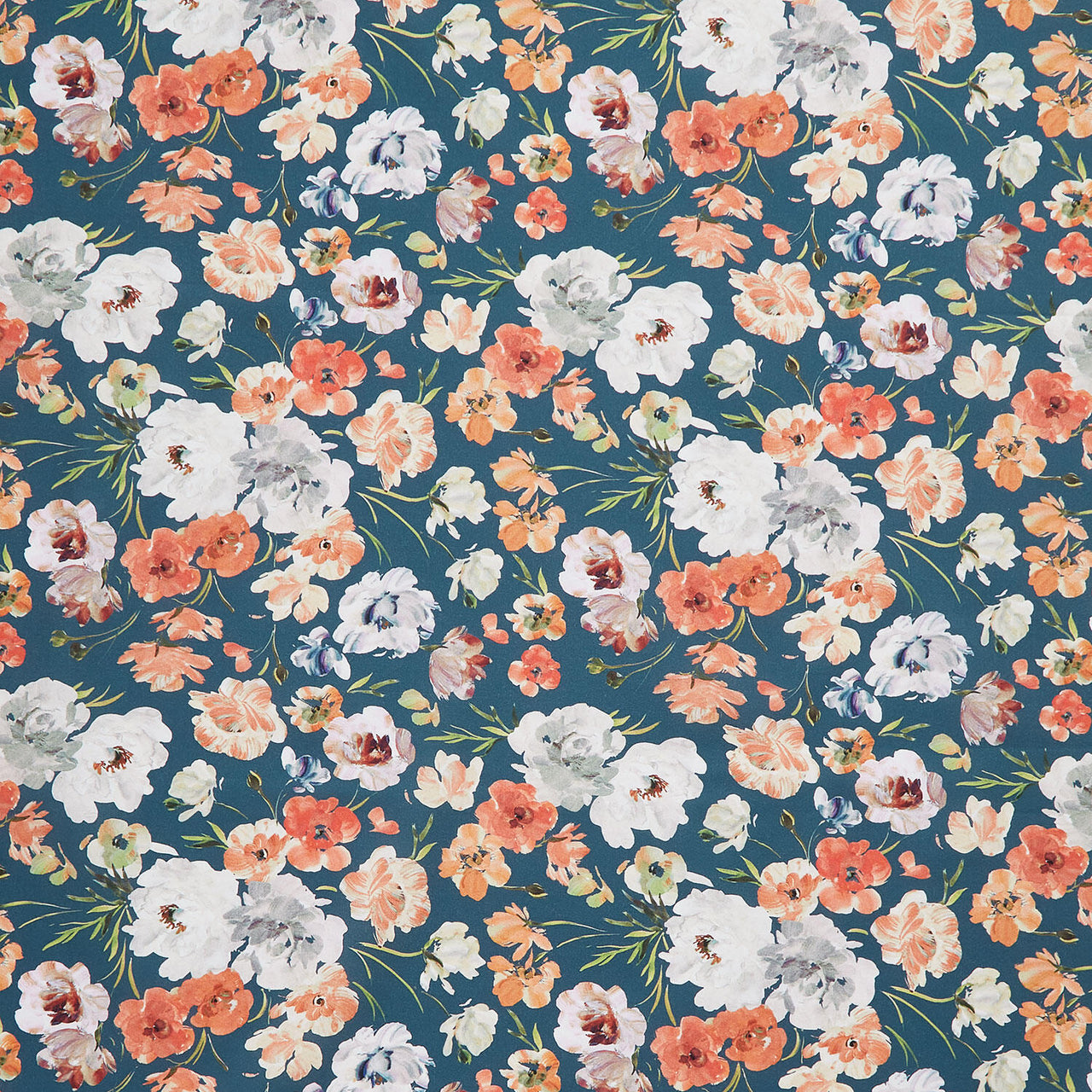 Bloomfield - Ranunculus Navy Yardage