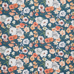 Bloomfield - Ranunculus Navy Yardage