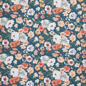 Bloomfield - Ranunculus Navy Yardage