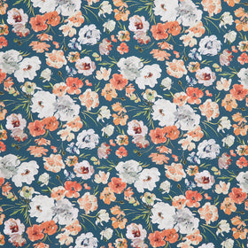Bloomfield - Ranunculus Navy Yardage