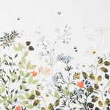 Bloomfield - Wild Blooms Double Border Ivory Yardage