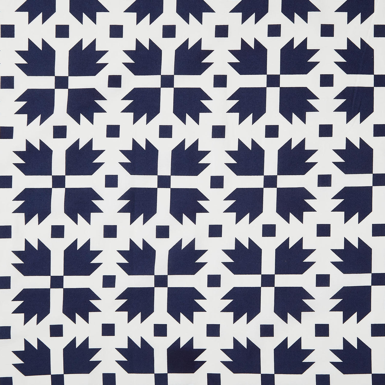 Perfect Points II - Bear Paw Navy Yardage