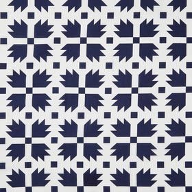 Perfect Points II - Bear Paw Navy Yardage