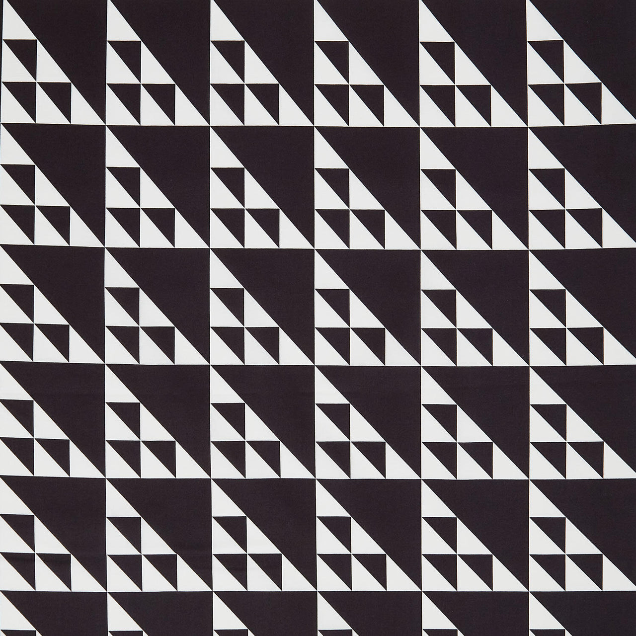 Perfect Points II - Birds in the Air Black Yardage