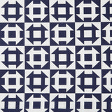 Perfect Points II - Churn Dash Navy Yardage